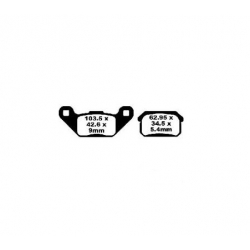 hammerhead 150 250 quadzilla pgo REAR BRAKE PADS EBC