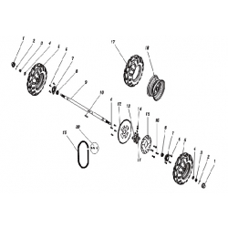 hammerhead mudhead buggy rear axle