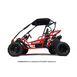 Red Hammerhead Mudhead 208R Buggy - Side View