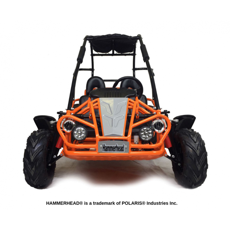 Orange Hammerhead Mudhead 208R Off Road Buggy - Front View