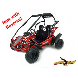 Red Hammerhead Mudhead 208R Buggy - Front Side View