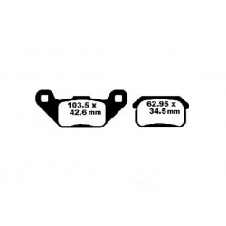 Hammerhead PGO Bugrider 250cc go kart buggy rear hydraulic brake pads