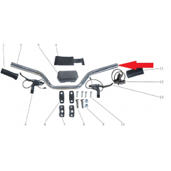 Handlebars - Storm 800w Dirt Bike