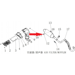 Hex Bolt - RFN 125cc / 140cc Thunder Dirt Bike