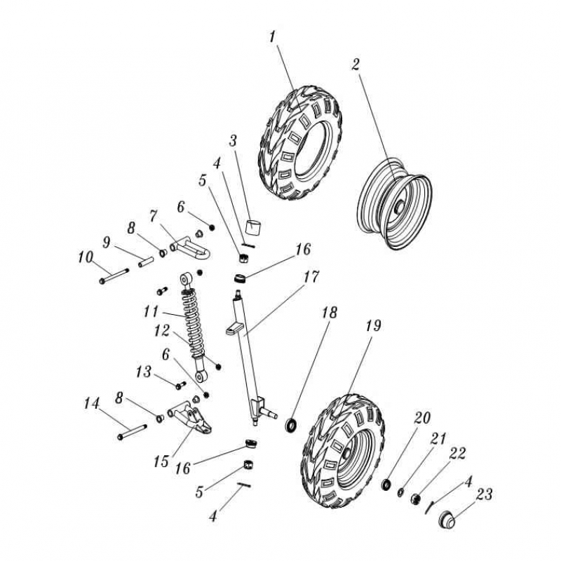 HH Mudhead 208 Wheel Washer 