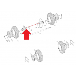 Rear Brake Disc Hub - Mud Monster