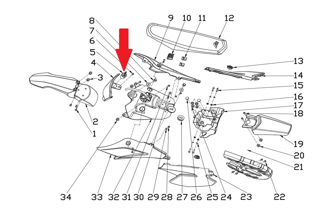 Ignition key - RFN Dirt Bikes