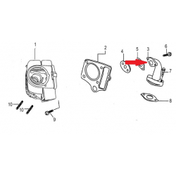 Intake Pipe - RFN 140cc Dirt Bike
