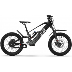 Kids 1000w 48v Electric Bike - Revvi 20" Plus - Black
