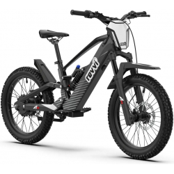 Kids 1000w 48v Electric Bike - Revvi 20" Plus - Black