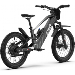 Kids 1000w 48v Electric Bike - Revvi 20" Plus - Black