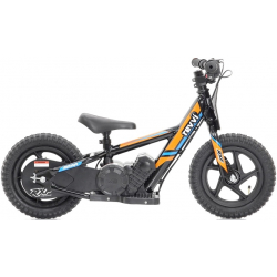 Kids 100w Electric Balance Bike - Revvi Twelve - Orange