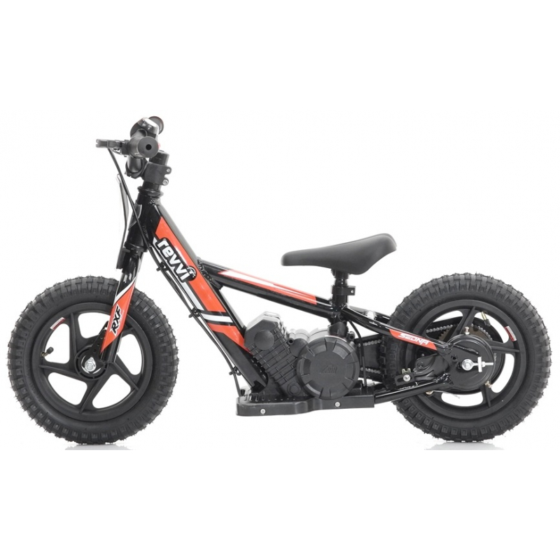 Kids 100w Electric Balance Bike - Revvi Twelve - Red