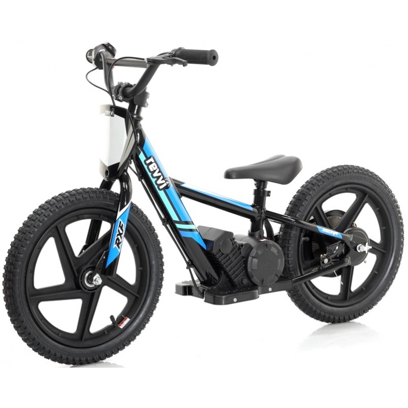  Kids 170w Electric Balance Bike - Revvi Sixteen - Blue