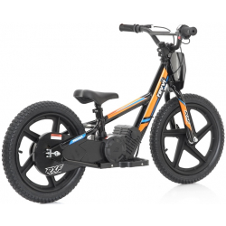  Kids 170w Electric Balance Bike - Revvi Sixteen - Orange