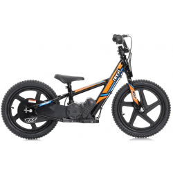  Kids 170w Electric Balance Bike - Revvi Sixteen - Orange
