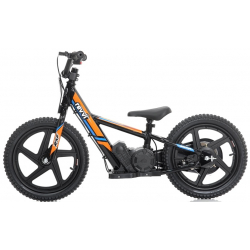  Kids 170w Electric Balance Bike - Revvi Sixteen - Orange