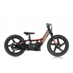 Kids 170w Electric Balance Bike - Revvi Sixteen - Red