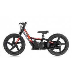 Kids 170w Electric Balance Bike - Revvi Sixteen - Red