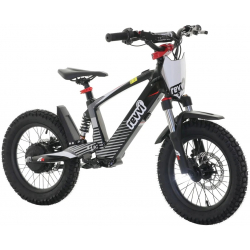 Kids 24v 600w Revvi 16" XL Electric Bike - Black