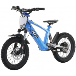 Kids 24v 600w Revvi 16" XL Electric Bike - Blue