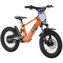 Kids 24v 600w Revvi 16" XL Electric Bike - Orange