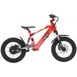 Kids 24v 600w Revvi 16" XL Electric Bike - Red