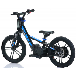Kids 250w Electric Balance Bike - Revvi Sixteen Plus - Blue