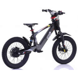 Kids 500w 36v Electric Balance Bike - Revvi 18" - Black