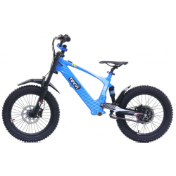 Kids 500w 36v Electric Balance Bike - Revvi 18" - Blue