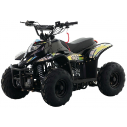 Kids 70cc Automatic VRX70 Quad Bike - Black