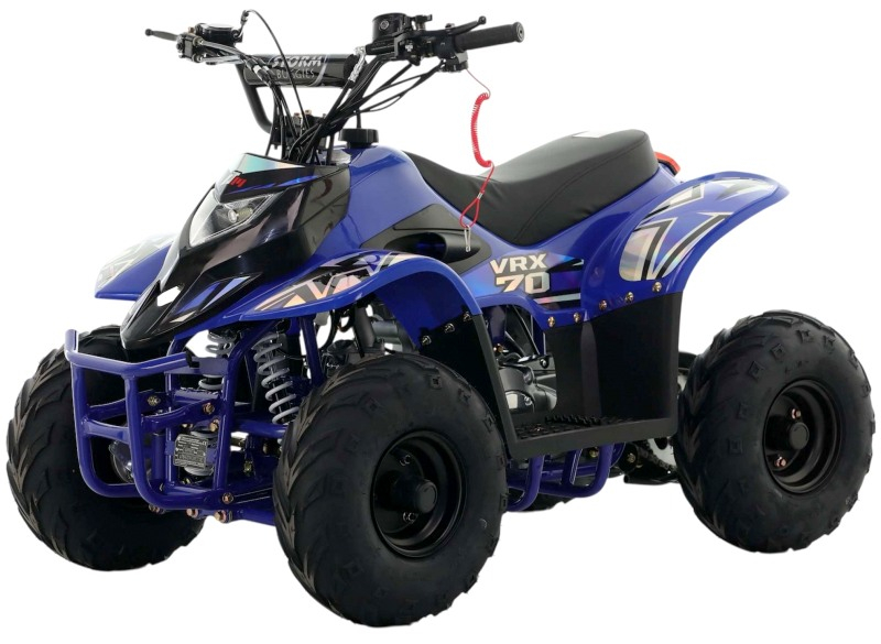 Kids 70cc Automatic VRX70 Quad Bike - Blue