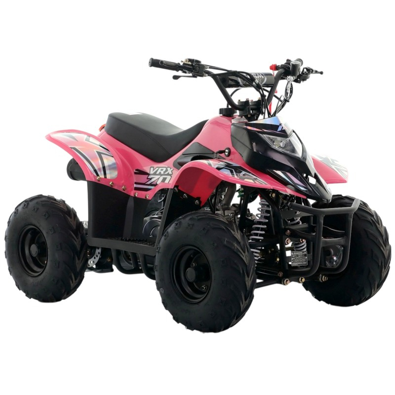 Kids 70cc Automatic VRX70 Quad Bike - Pink