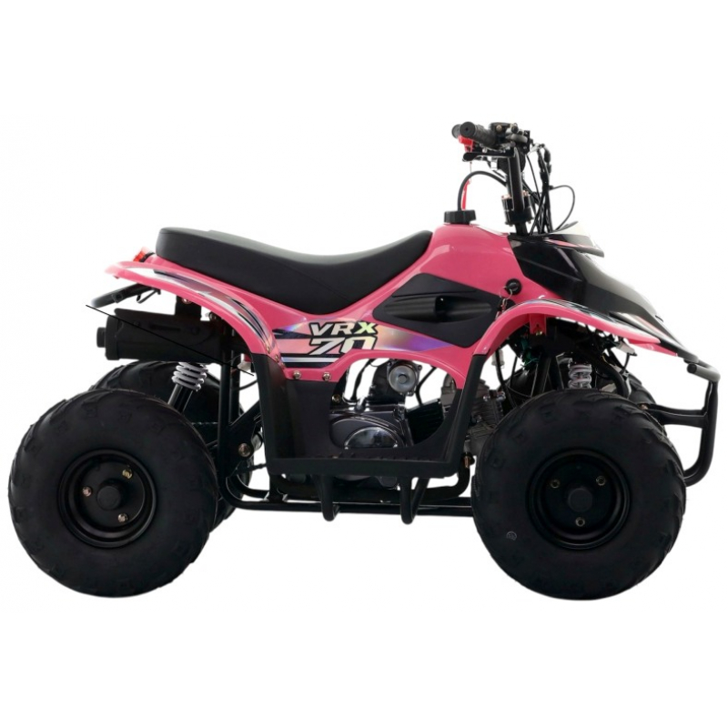 Kids 70cc Automatic VRX70 Quad Bike - Pink