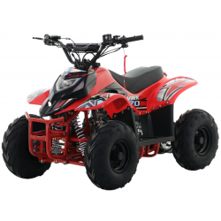Kids 70cc Automatic VRX70 Quad Bike - Red