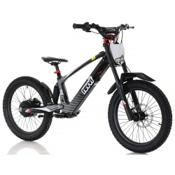 Kids 800w 36v Electric Balance Bike - Revvi 20" - Black