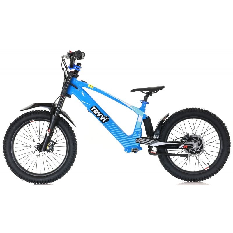 Kids 800w 36v Electric Balance Bike - Revvi 20" - Blue