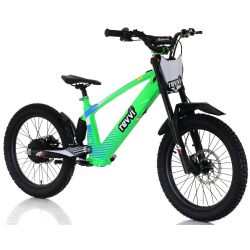 Kids 800w 36v Electric Balance Bike - Revvi 20" - Green