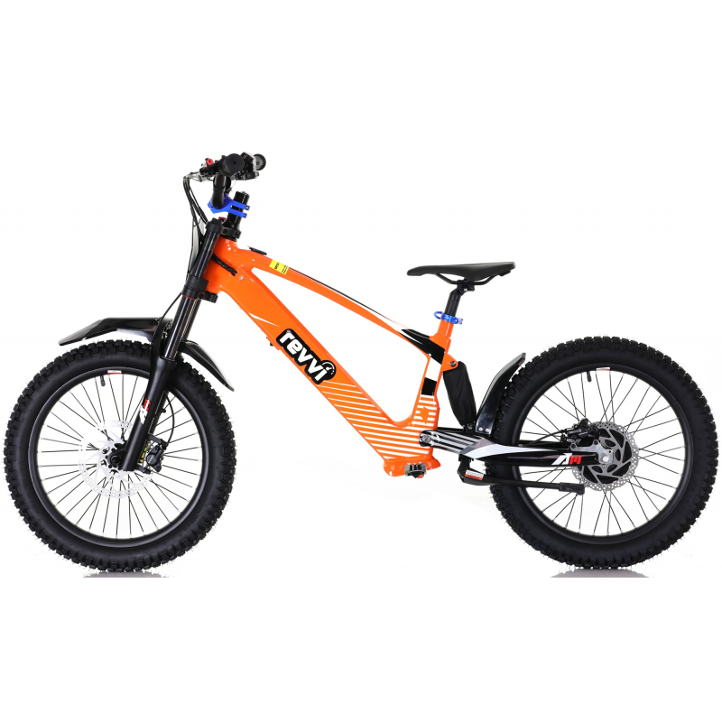 Kids 800w 36v Electric Balance Bike - Revvi 20" - Orange