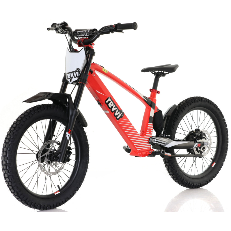 Kids 800w 36v Electric Balance Bike - Revvi 20" - Red