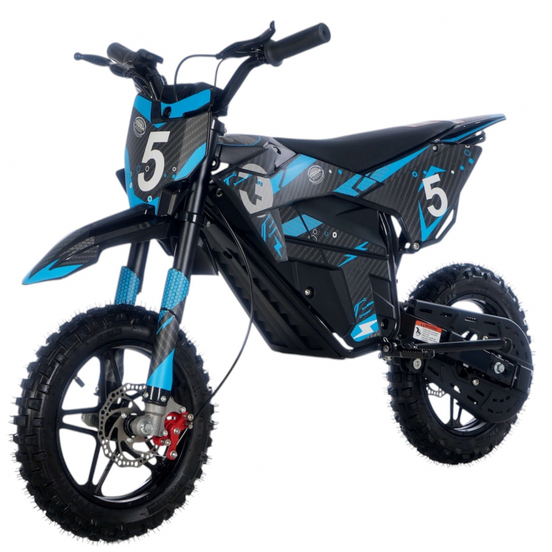 Kids 800w 36v Electric Dirt Bike 10/10 - Blue