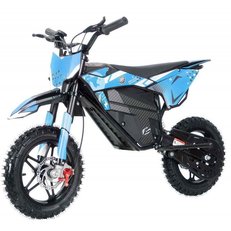 Kids 800w 36v Electric Dirt Bike 10/10 - Blue