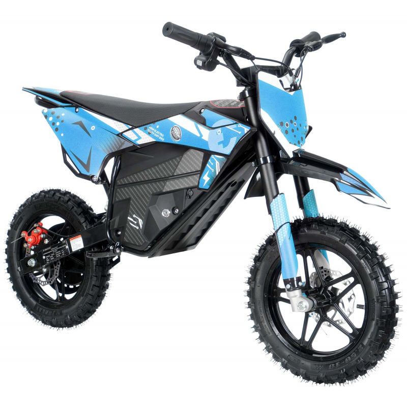 Kids 800w 36v Electric Dirt Bike 10/10 - Blue