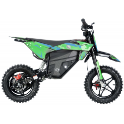 Kids 800w 36v Electric Dirt Bike 10/10 - Green
