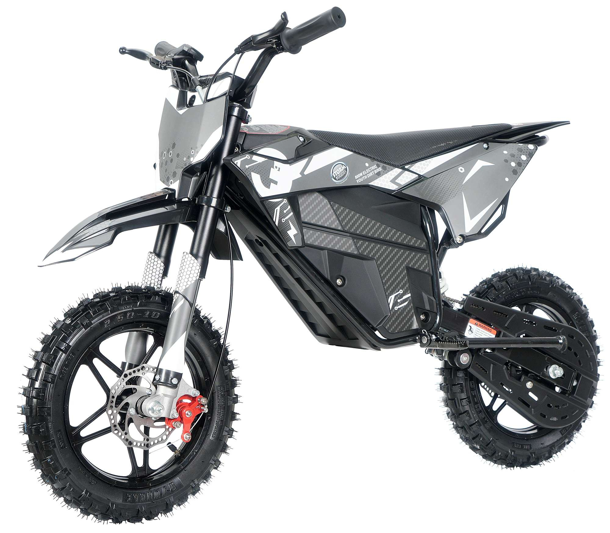 Kids 800w 36v Electric Dirt Bike 10/10 - Grey