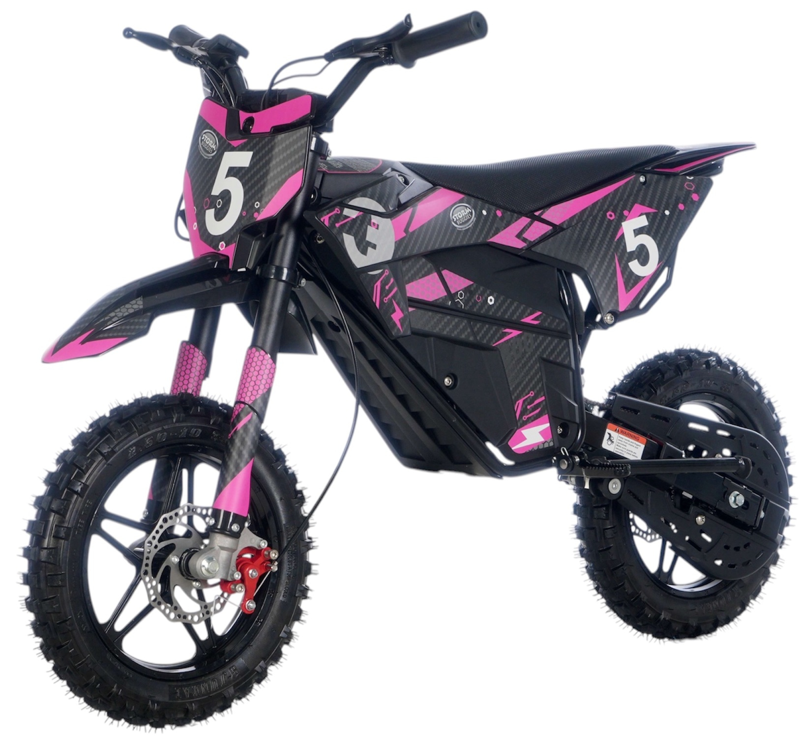 Kids 800w 36v Electric Dirt Bike 10/10 - Pink