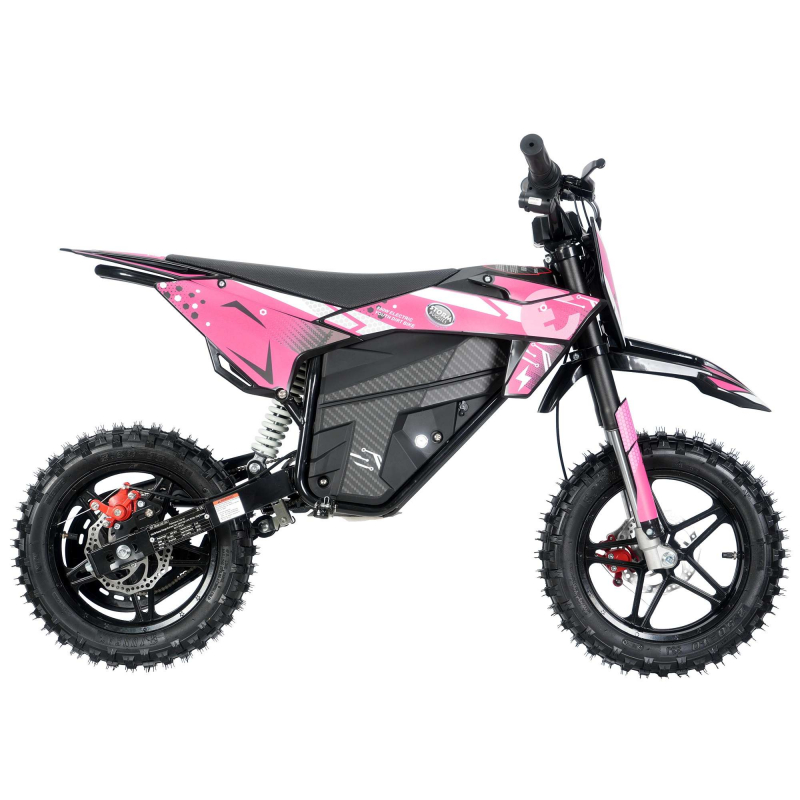 Kids 800w 36v Electric Dirt Bike 10/10 - Pink