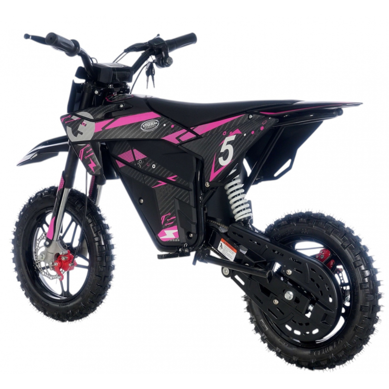 Kids 800w 36v Electric Dirt Bike 10/10 - Pink