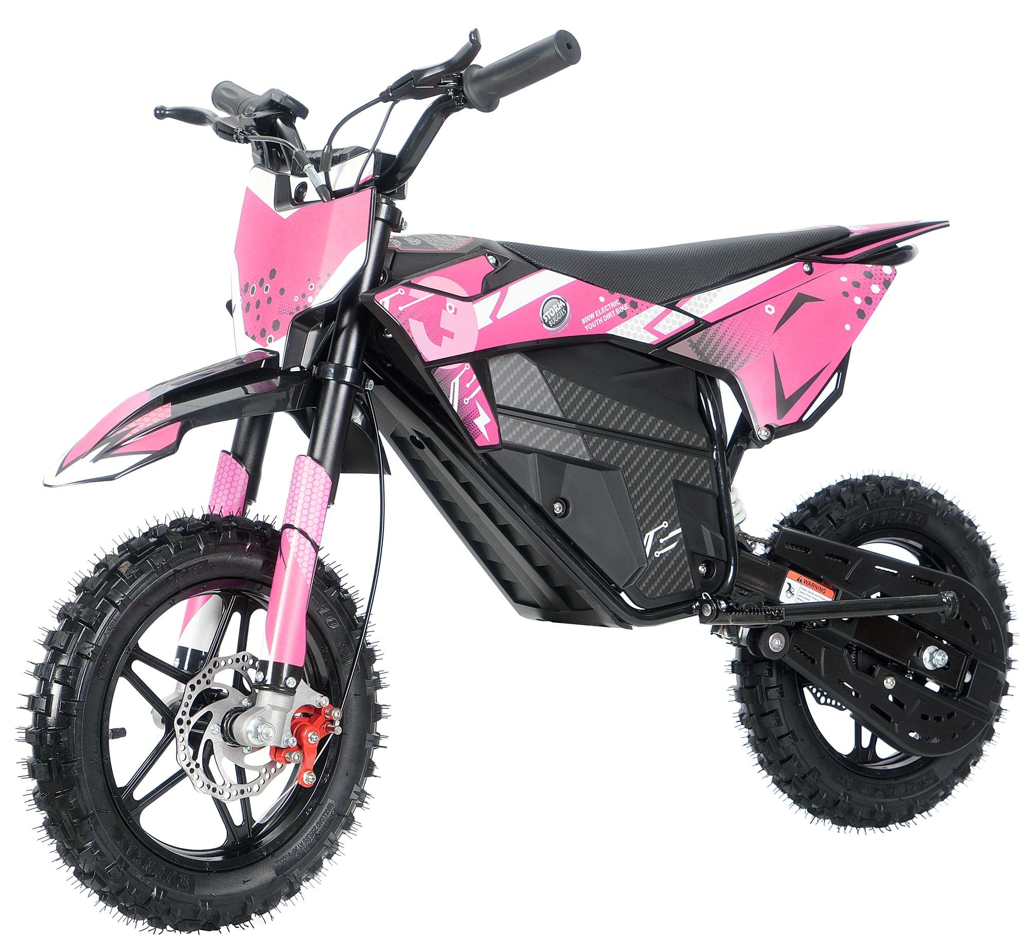 Kids 800w 36v Electric Dirt Bike 10/10 - Pink