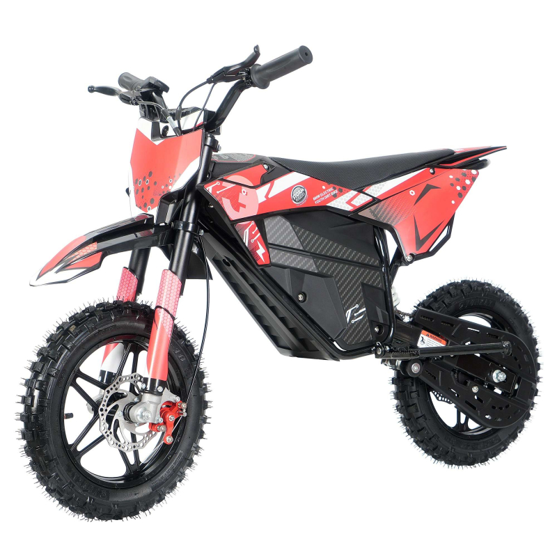 Kids 800w 36v Electric Dirt Bike 10/10 - Red